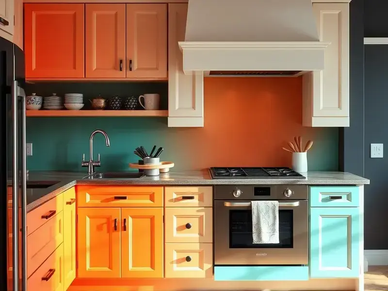 Kitchen cabinet refinishing project