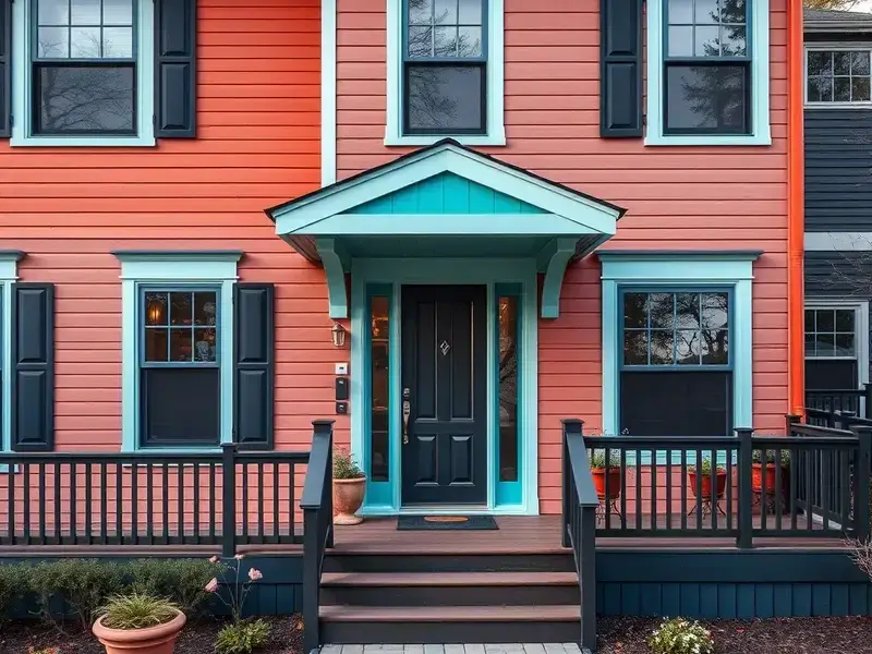 Exterior painting project