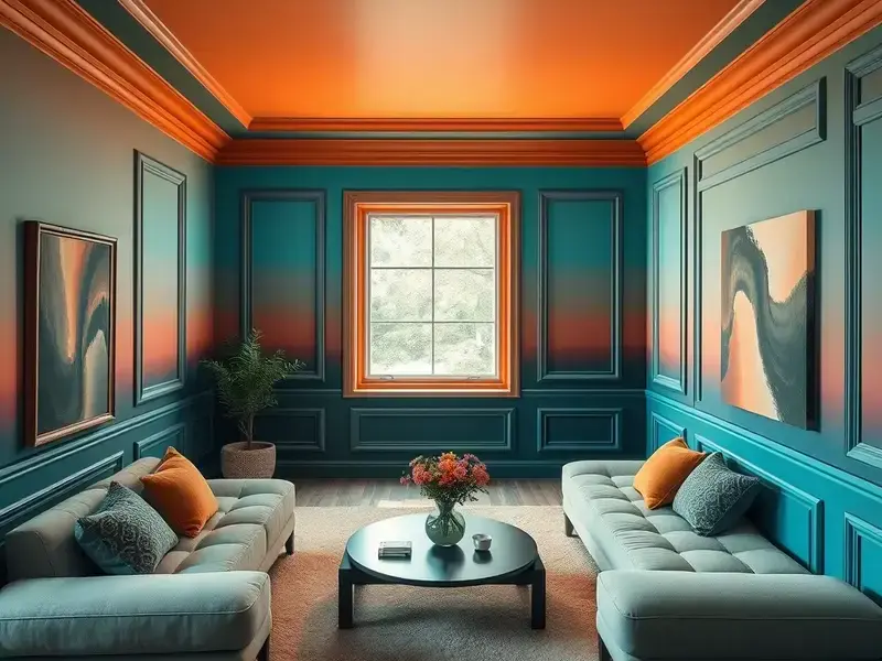 Interior painting project